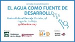 agua, desarrollo, jornada, humanismo y democracia, ongd, logroño
