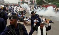 Protestes i repressió a la RD Congo (Reuters)
