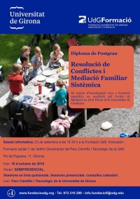 1a edició Postgrau Resolució de Conflictes Familiars