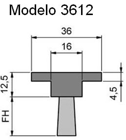 cepillo-burlete-flexible-3612 para ranuras y perfiles