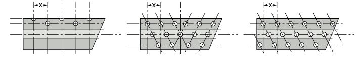 disposicion de fibra de cepillos rodillos cilindricos 