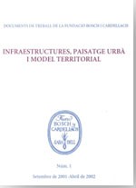 Infraestructures, paisatge urbà i model territorial