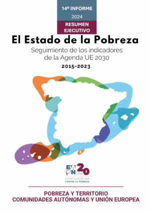 Portada del informe de la probreza 2024